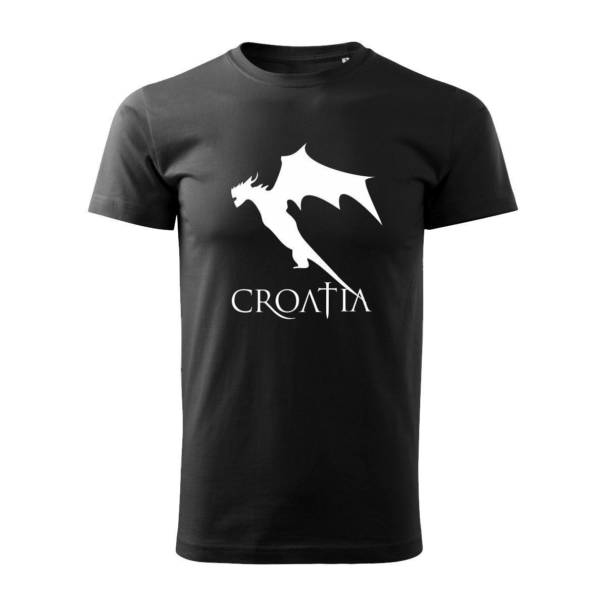 CroNation – Hrvatski Zmaj T-Shirt (Ahinej Design)